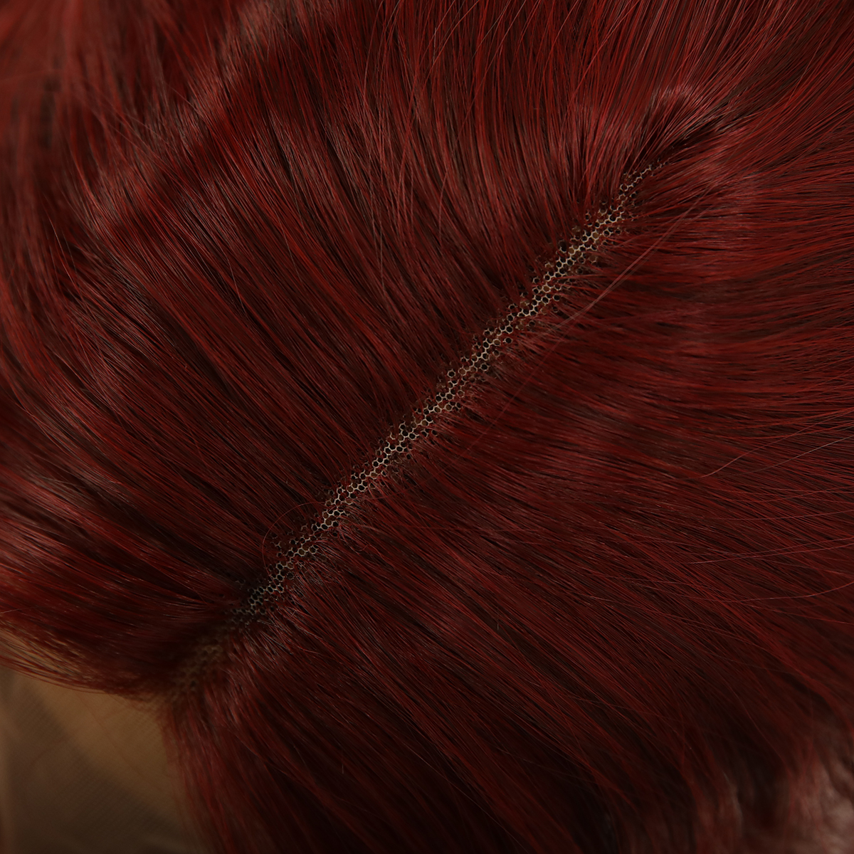 SMILCO/28Inch Cherry T-Part Lace Front Long Curly Synthetic Wig/SM9136