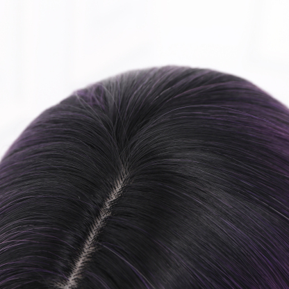 SMILCO/26Inch Ombre Deep-Light Purple Long Curly Synthetic Wig/SM027