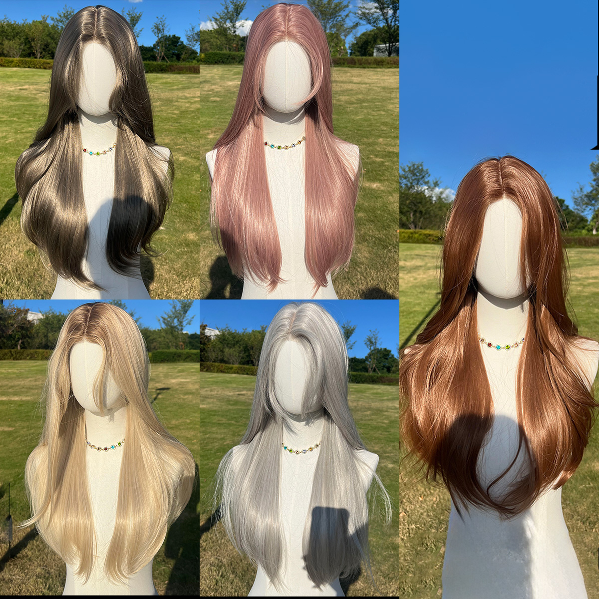 SMILCO/26Inch  Hybird Lace Front 1.5*6 Long Wave Synthetic Wig/SM009/SM010/SM011/SM014/SM015