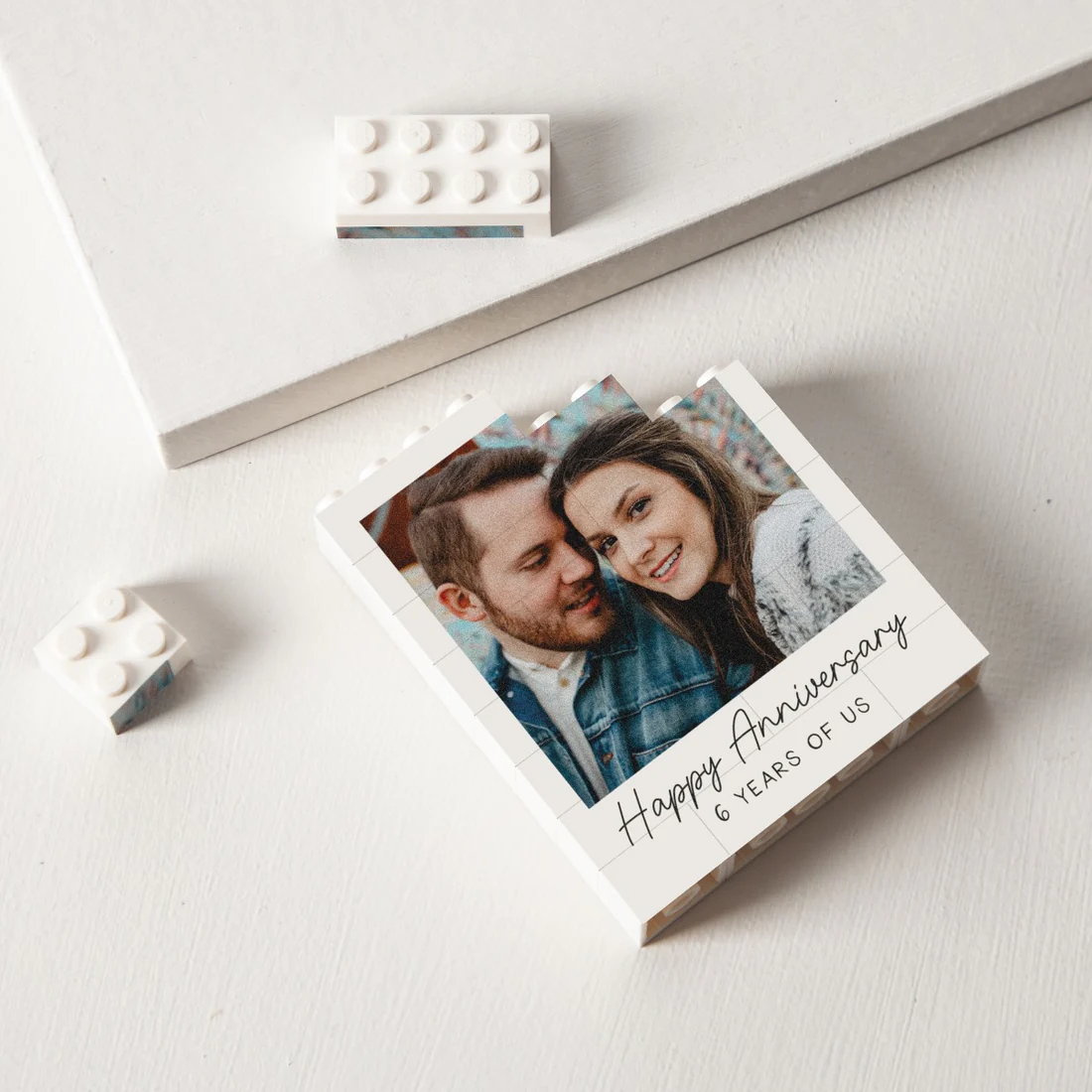 🧩Personalised Photo Building Block Anniversary Gift✨