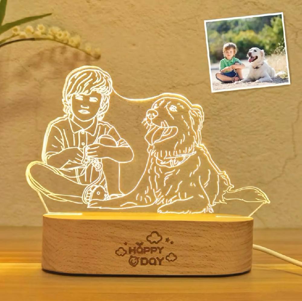💕 LINE ART LIGHTS — Turn Your Photo Into a Glowing Memory 💕