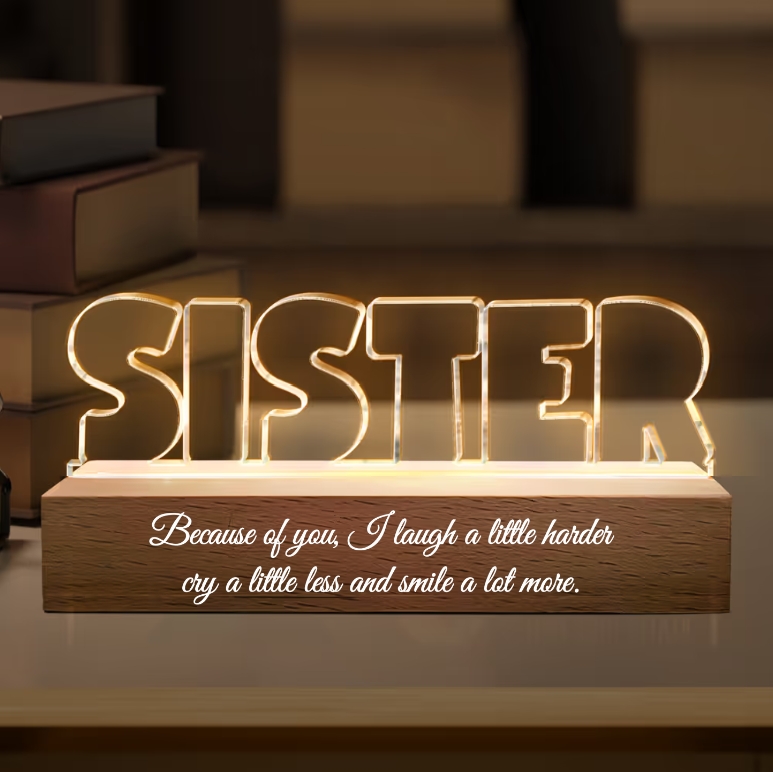 ✨Custom Friendship Photo Collage - Personalized Photo LED Night Light