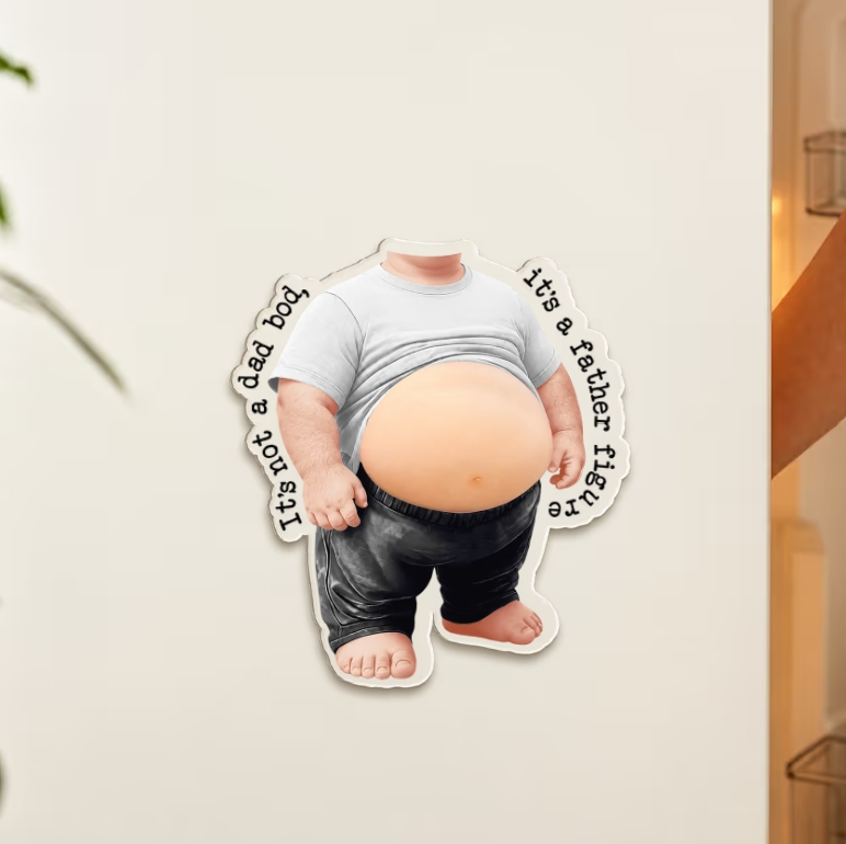 Funny Father's Day Gift - Personalized Fridge Magnet