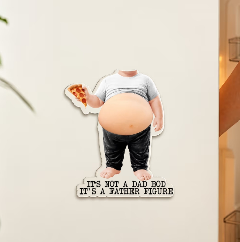 Funny Father's Day Gift - Personalized Fridge Magnet