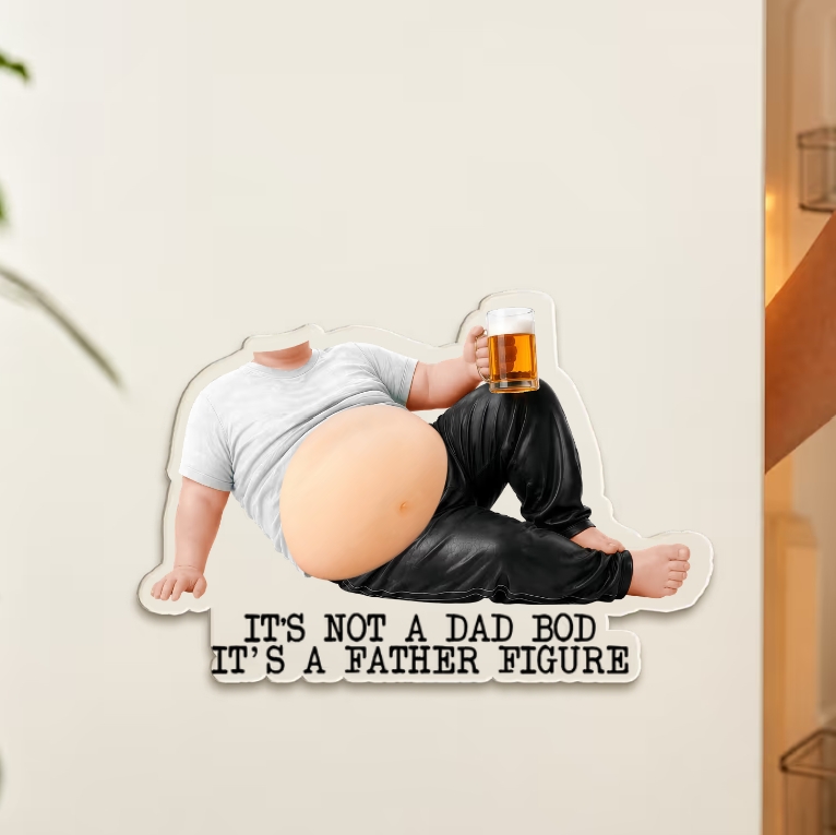 Funny Father's Day Gift - Personalized Fridge Magnet