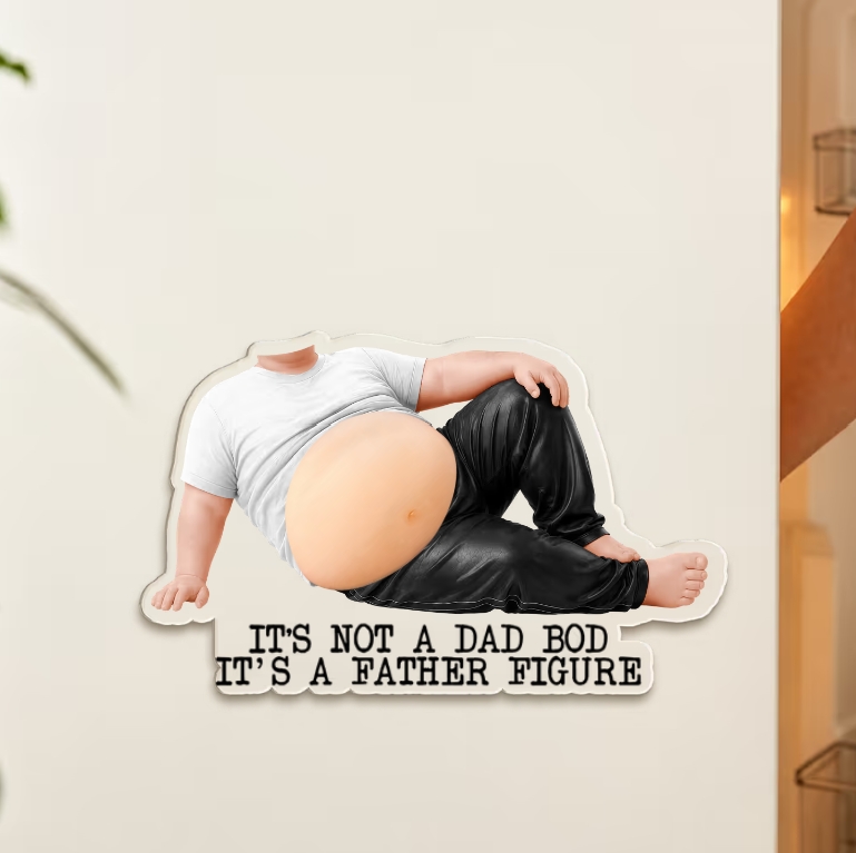 Funny Father's Day Gift - Personalized Fridge Magnet