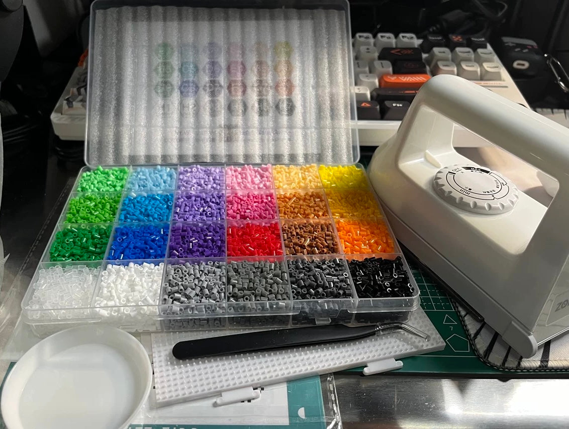 24 Colors Fuse Beads Basic Kit