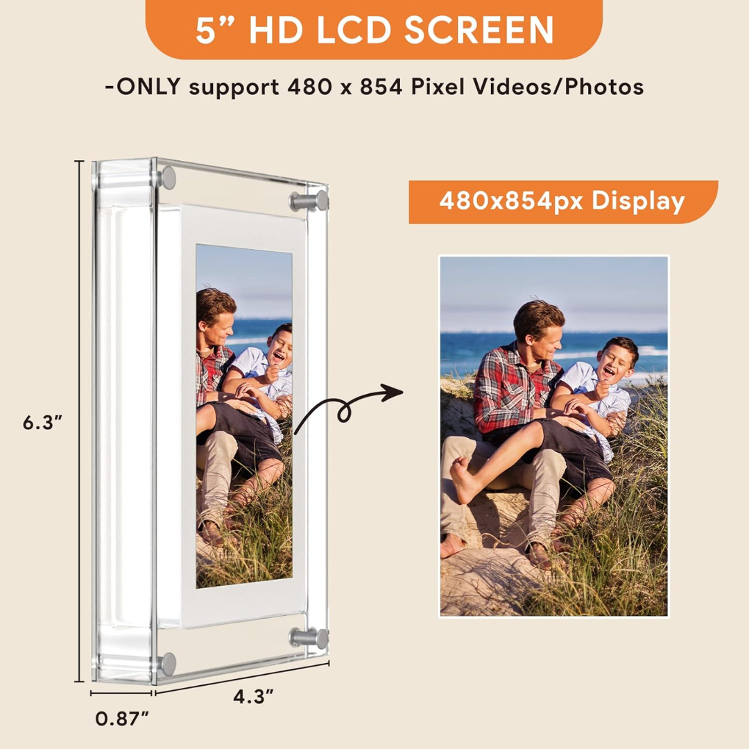 📷 Digital Frame-See Your Favorite Memories Come Alive in HD