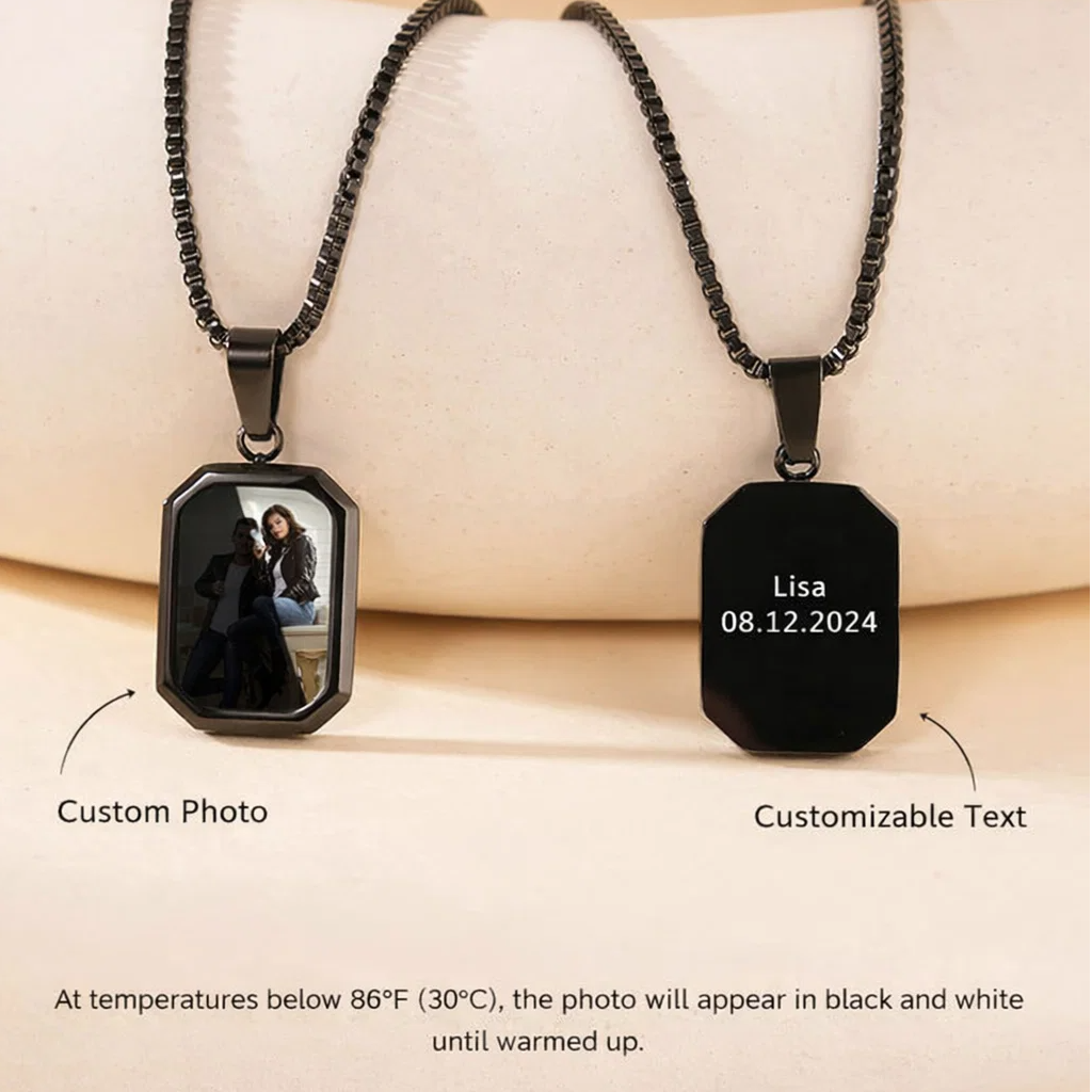 🔥 Heat Reveal Custom Necklace