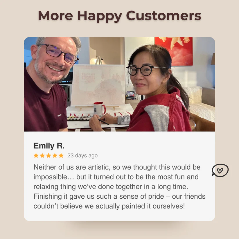 Custom Photo Color-by-Number Oil Painting