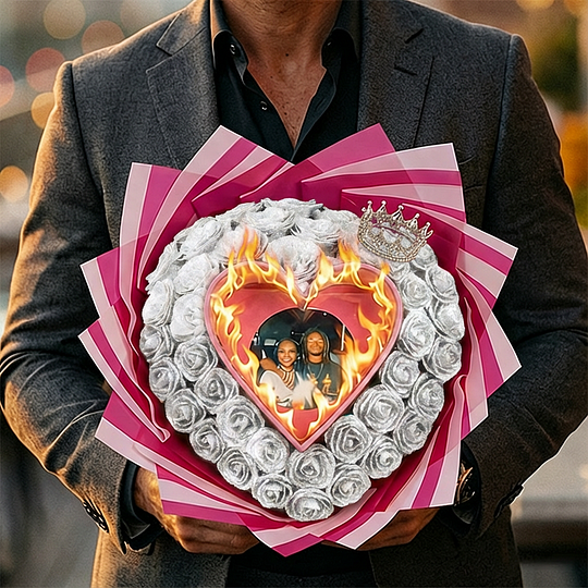 Everlasting Glitter Roses - Burnaway Edition❤️‍🔥