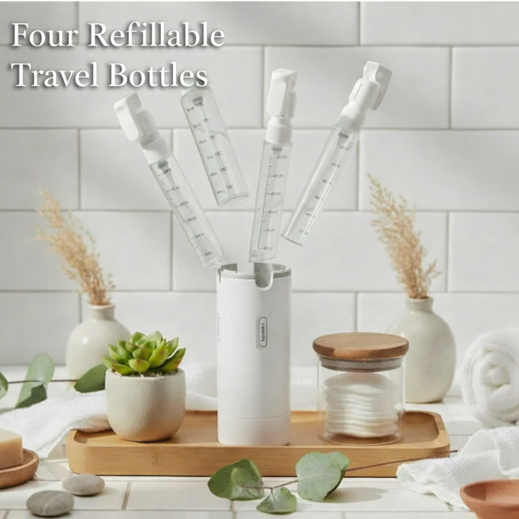 4-in-1 Travel Dispenser | Green