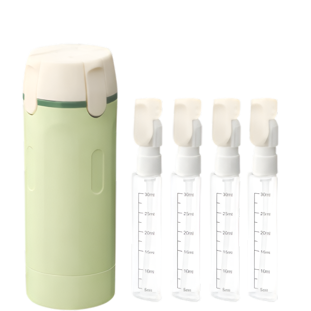 4-in-1 Travel Dispenser | Green