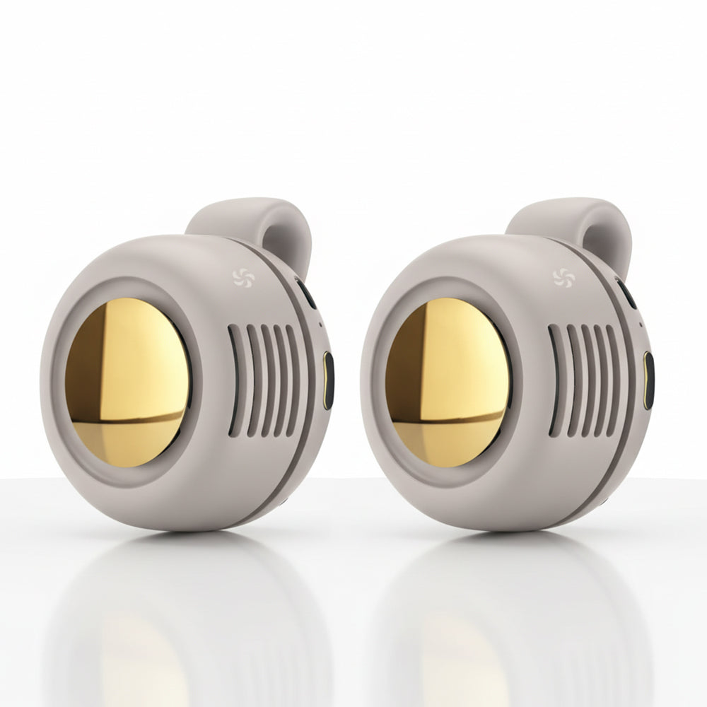 Wearable Tiny Cool Bladeless Clip Fan