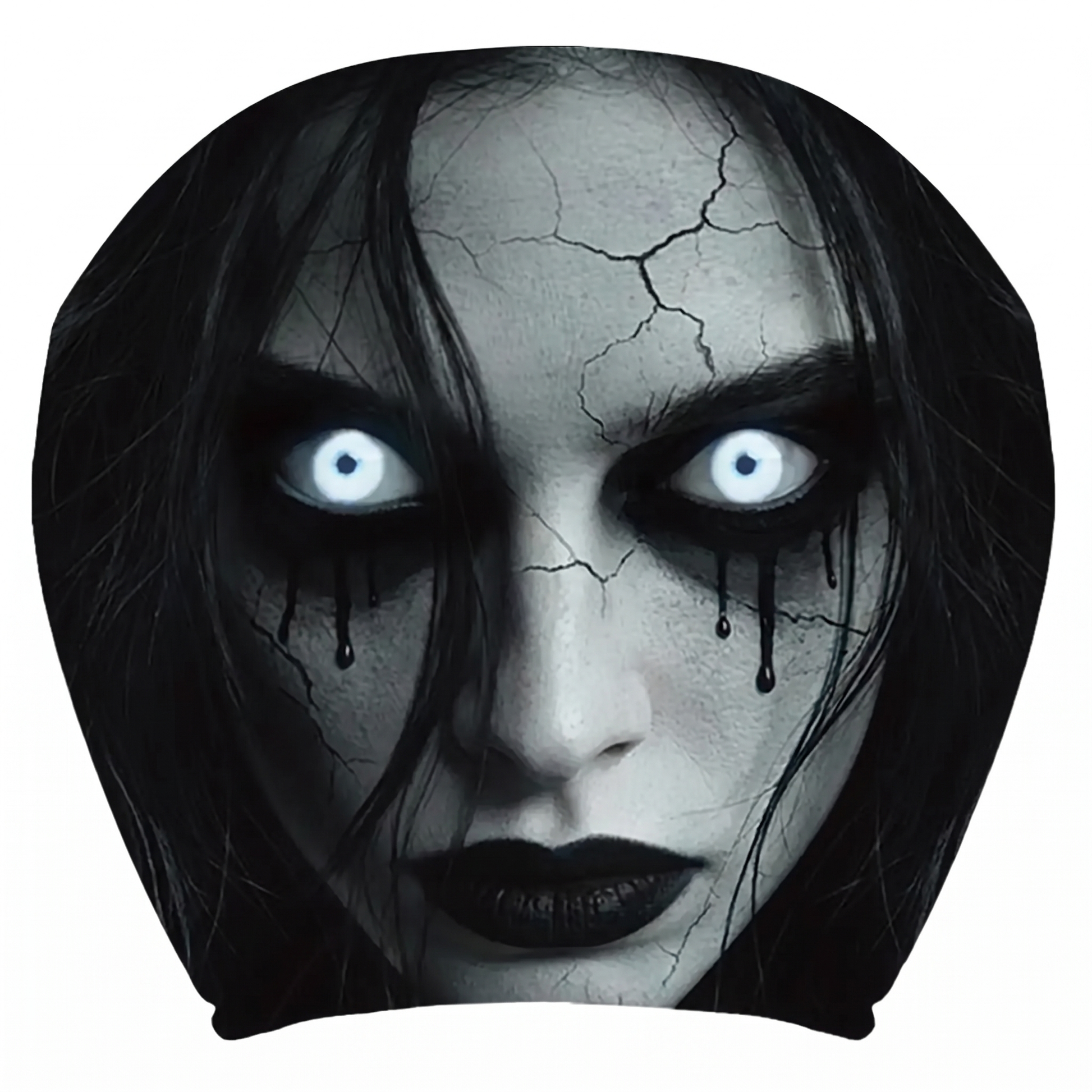 Halloween Phantom Headrest Covers