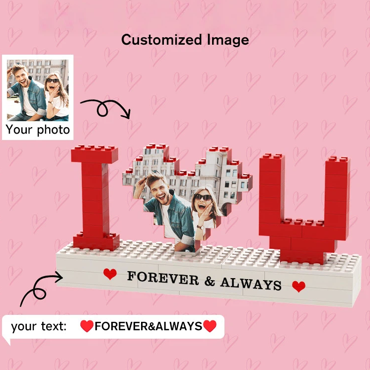 50% OFF❤️Personalized Brick Puzzle Set