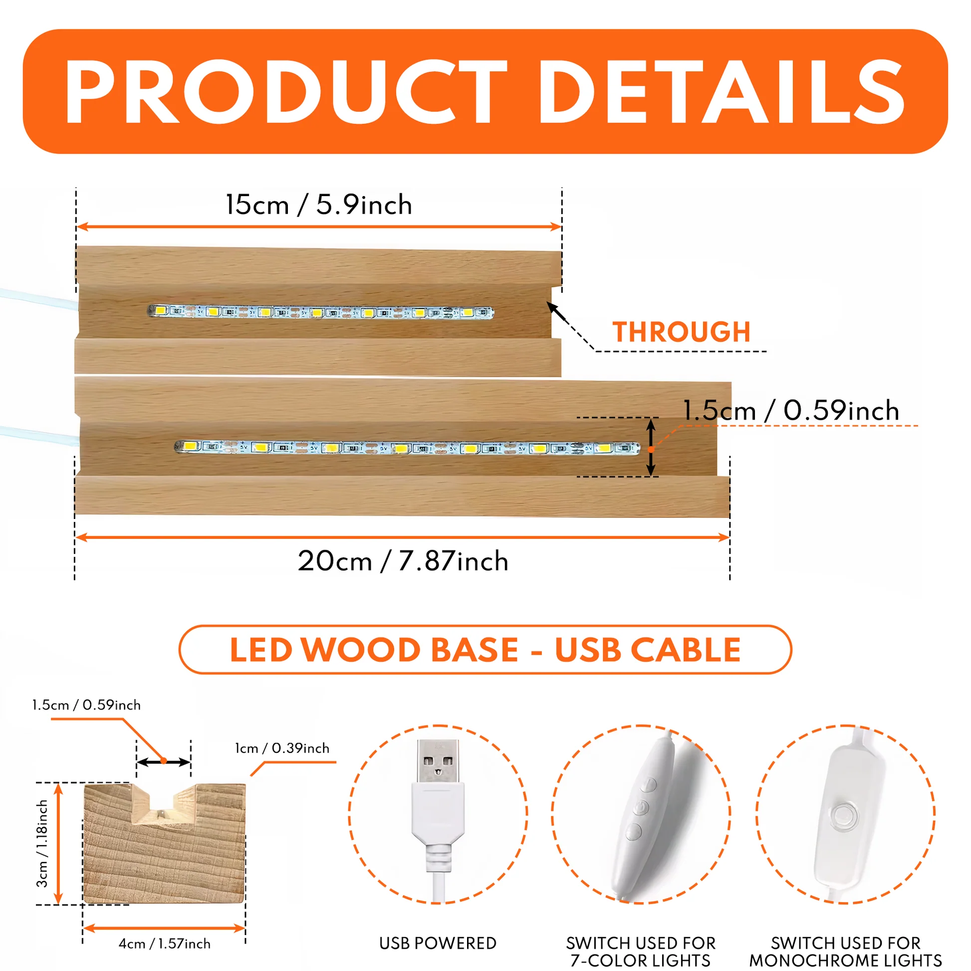 ✨Custom Friendship Photo Collage - Personalized Photo LED Night Light