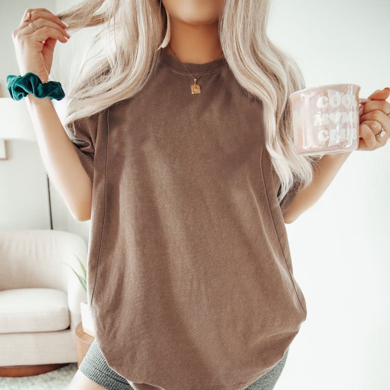 Plaid Zipper Nursing T-shirt