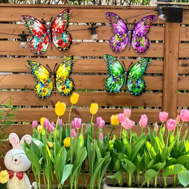 Metal Butterfly Wall Decor