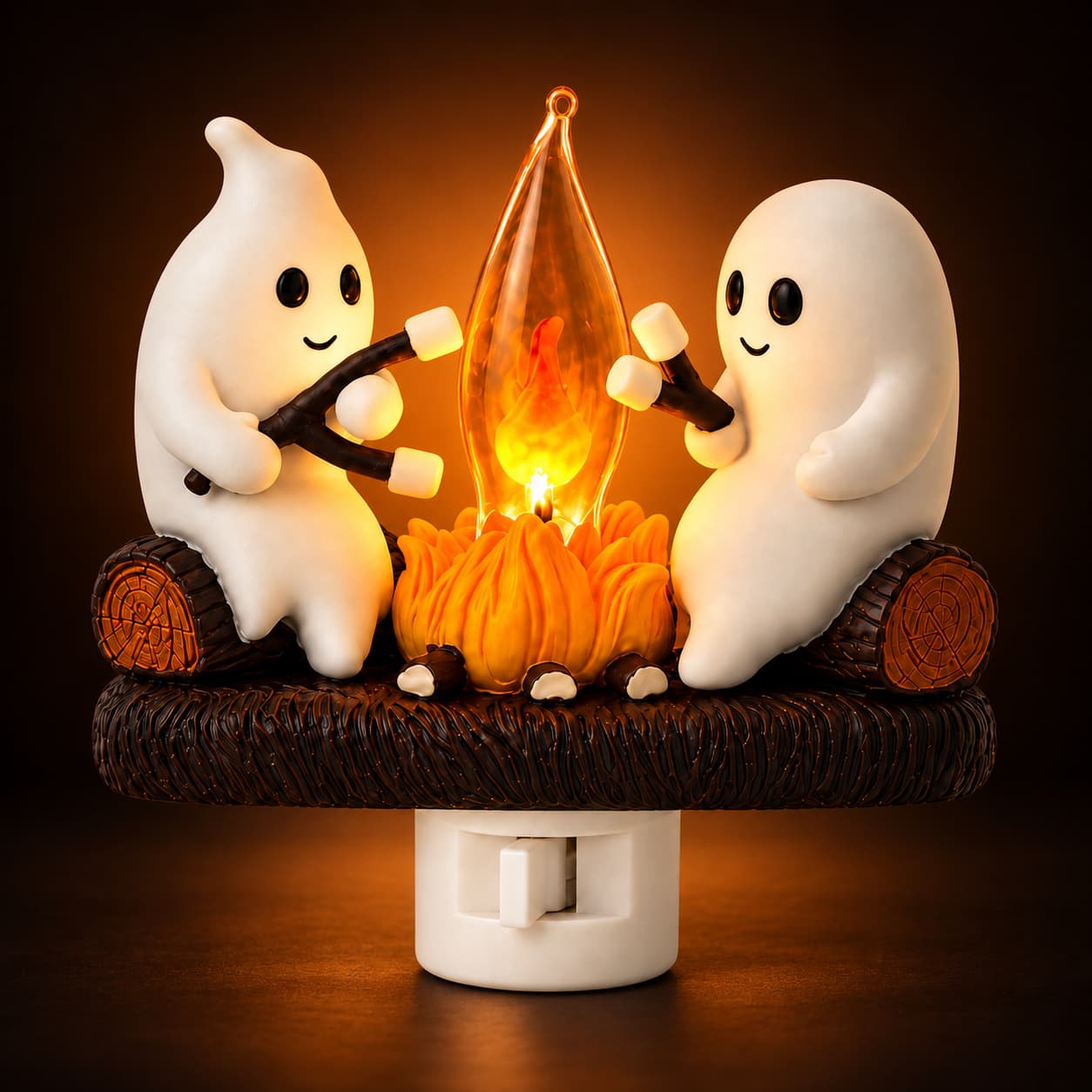 3D Ghosts’ Campfire Party Night Light