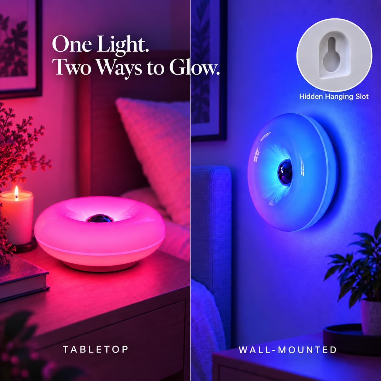 Donut Ambient Lamp That Changes as You Wish