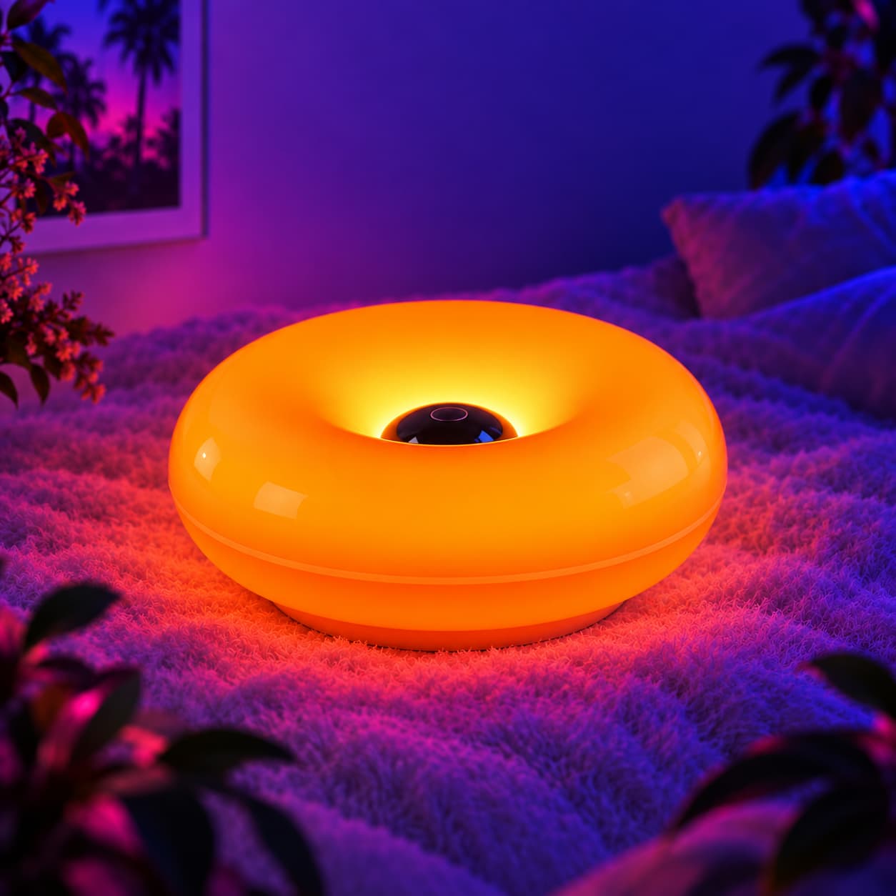 Donut Ambient Lamp That Changes as You Wish