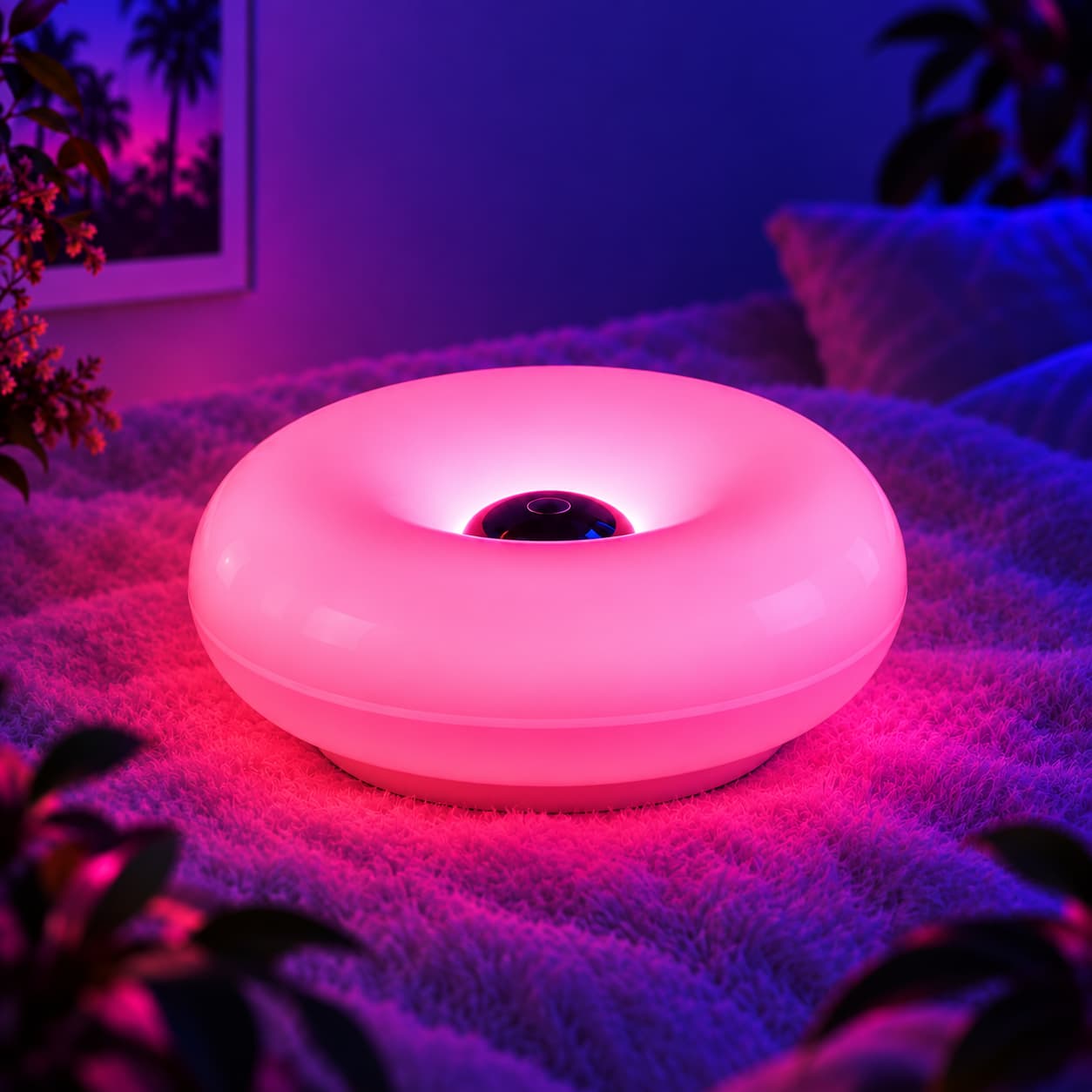 Donut Ambient Lamp That Changes as You Wish