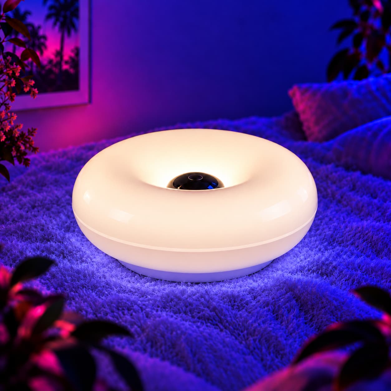 Donut Ambient Lamp That Changes as You Wish