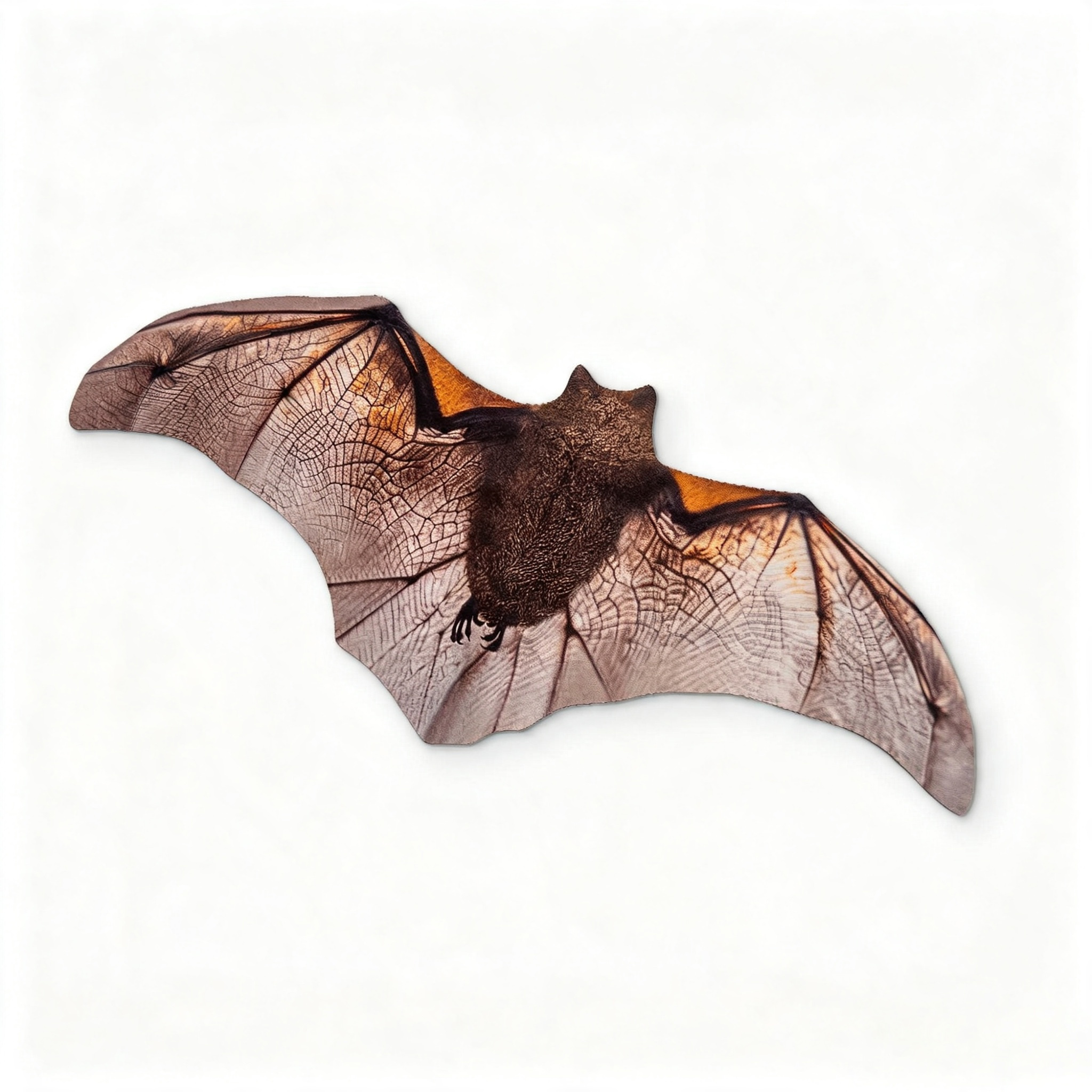 Flying Bat Shaped Novelty Microfiber Cleaning Cloth