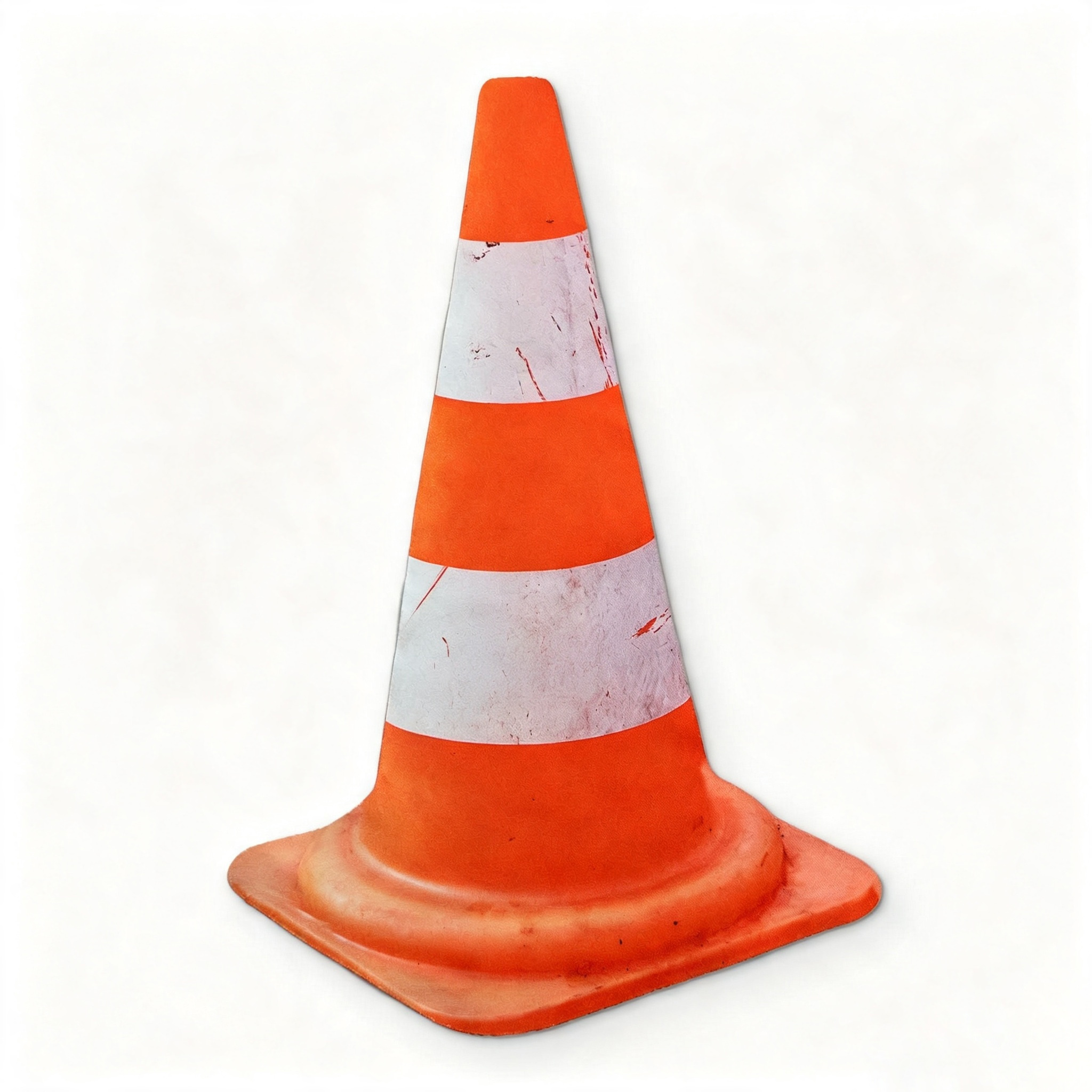 Traffic Safety Cone Shaped Novelty Microfiber Cleaning Cloth