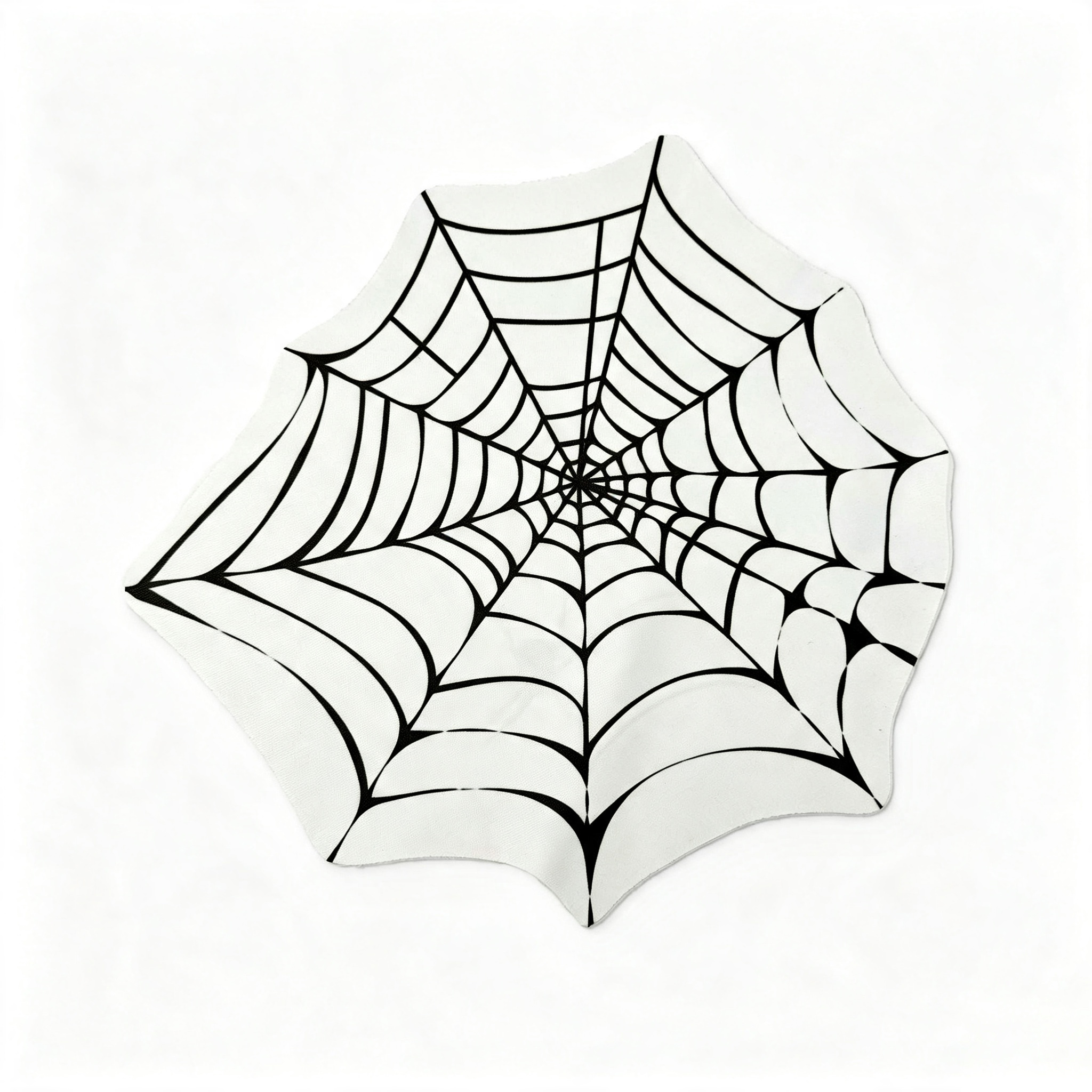 Spider Web Shaped Novelty Microfiber Cleaning Cloth