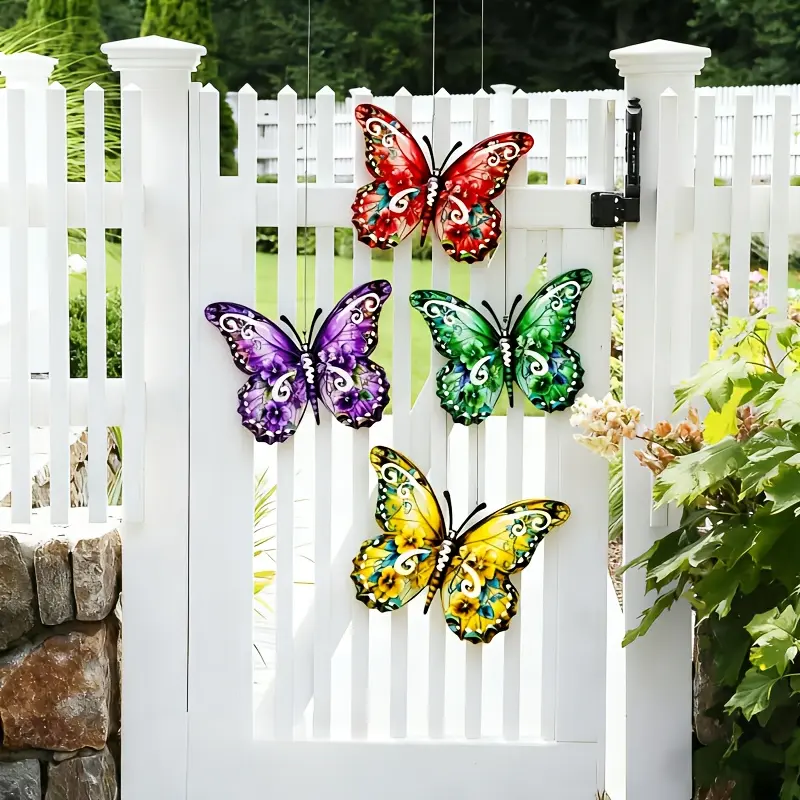 Metal Butterfly Wall Decor