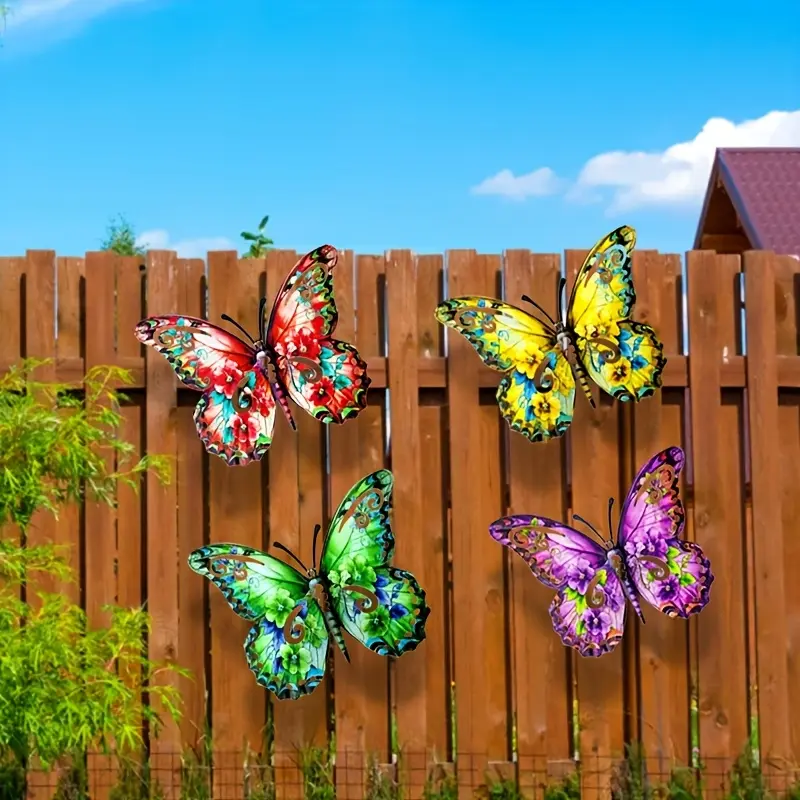 Metal Butterfly Wall Decor