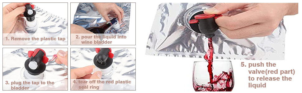 Wine Purse with Hidden Spout
