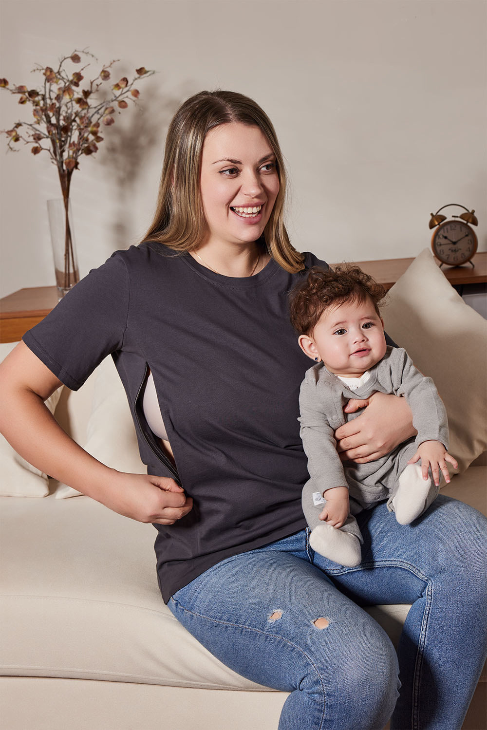 Rock It Sometimes It Rocks Me Nursing T-shirt