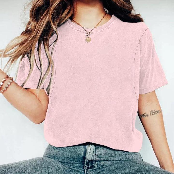 Plaid Zipper Nursing T-shirt