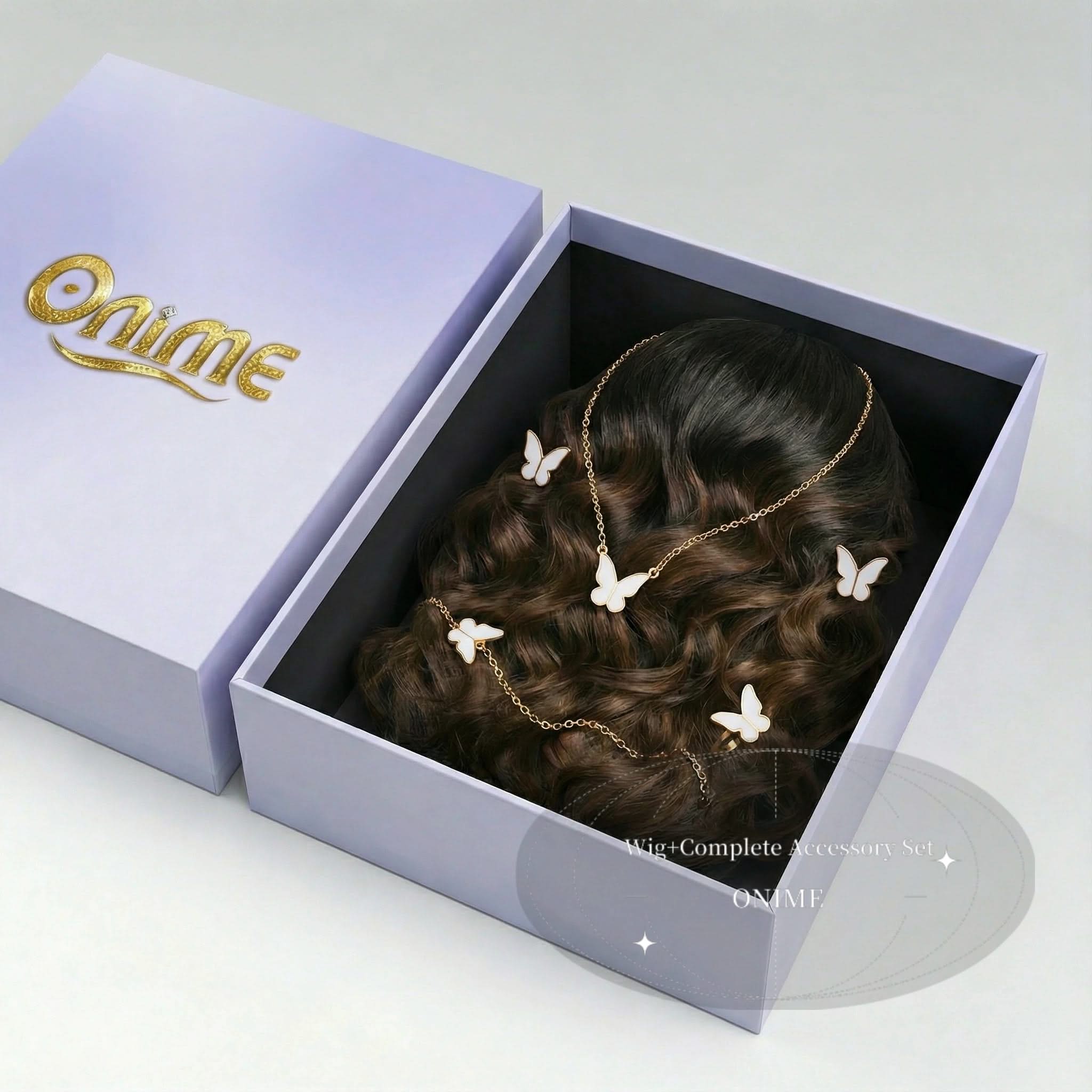 NatureMAX™   Density Loose Wave Glueless  HD Lace Front Wig Human Hair Pre-Cut Lace Flexi-Fit Drawstring Cap - Onime Hair