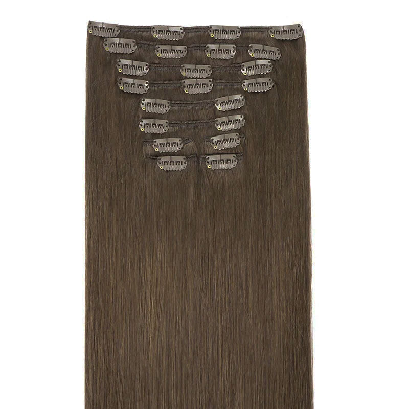  Double Drawn Clip in Hair Extensions 160g