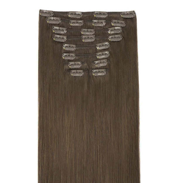  Double Drawn Clip in Hair Extensions 160g