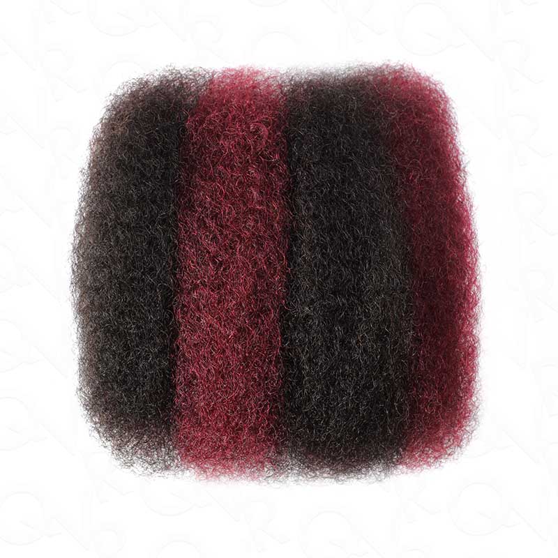 Onimehair™ Multi-Color Combo Afro Kinky Bulk Human Hair For Braiding Dreadlock