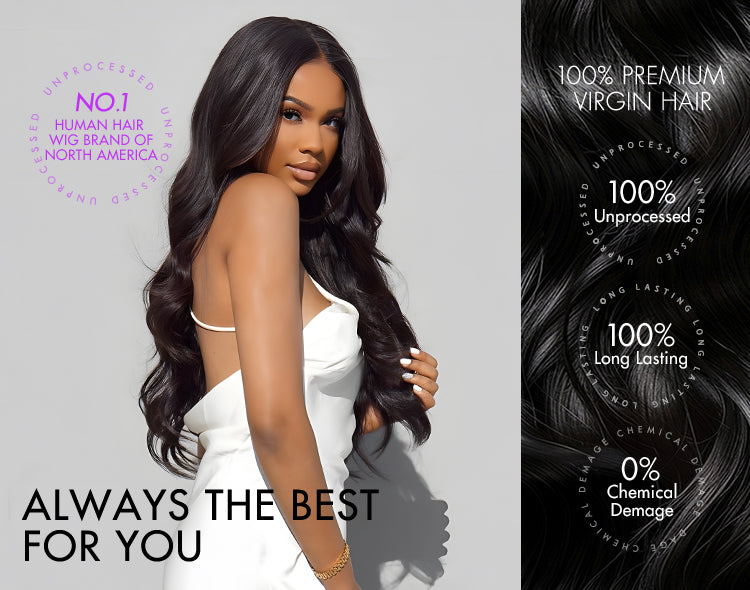 Boho-Chic | Super Bob Bohemian Curly Minimalist HD Lace Glueless C Part Short Wig 100% Human Hair - US Only