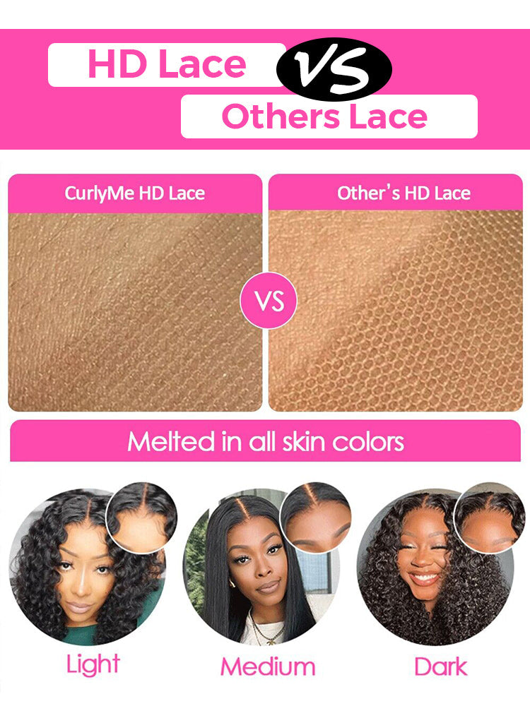 Onimehair™ Layered Cut Pre-bleached Onimehair Straight Hair Wear Go Glueless Wig 13x4 Pre-cut HD Lace Pre-plucked