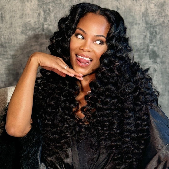 Onimehair™ Glueless Loose Deep Wave HD Transparent Lace Front/Closure Human Hair Wig