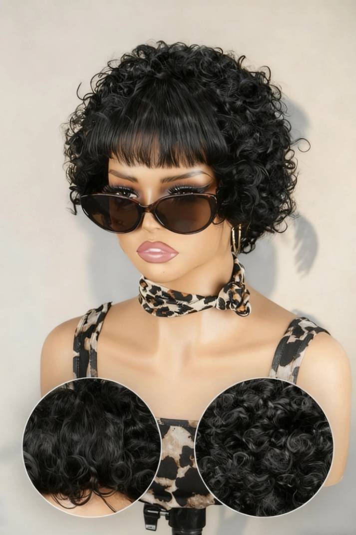Onime Natural Color Pixie Cut Wig Wear and Go Wig