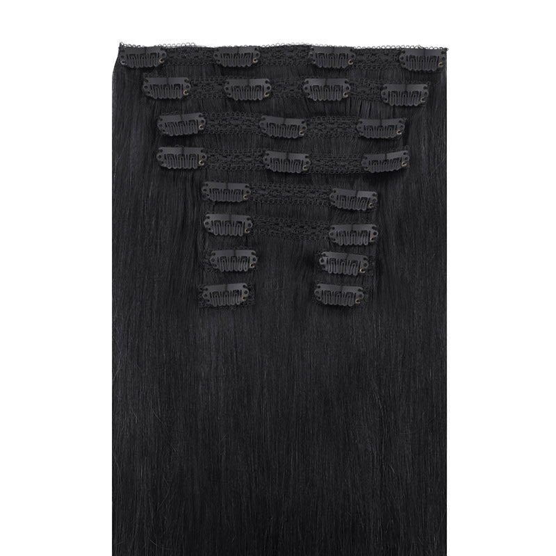  Double Drawn Clip in Hair Extensions 160g