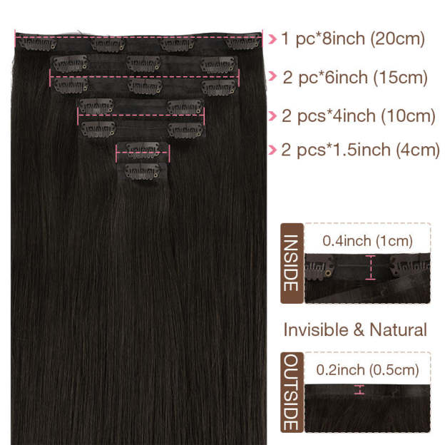 Onimehair™Seamless Clip-Ins