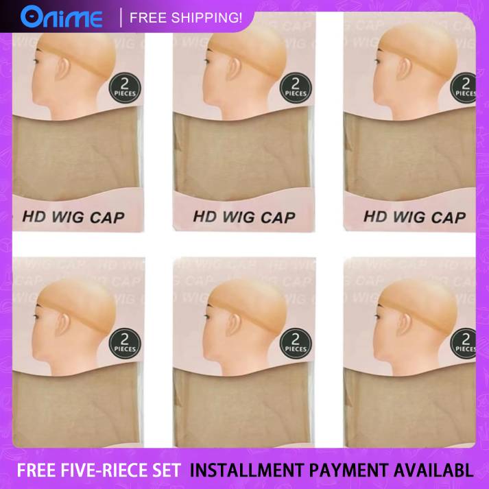 4 Pcs 2 Pcs HD Wig Cap for Lace Front Wig, Invisible Hd Wig Cap