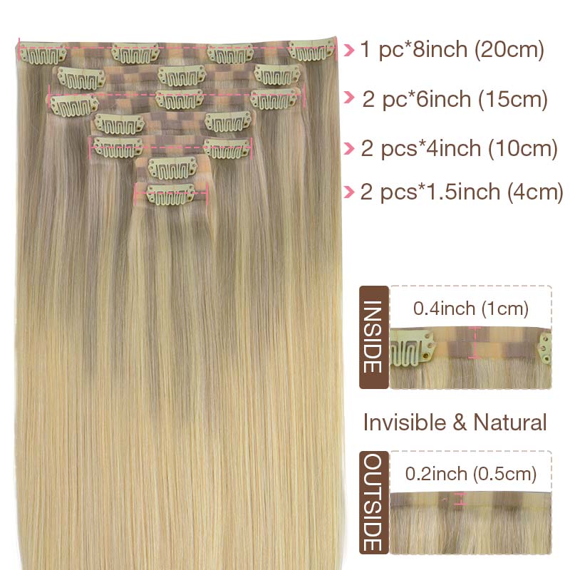 Onimehair™Seamless Clip-Ins