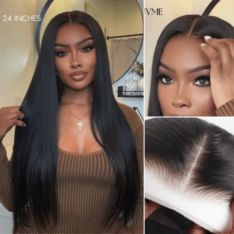 Onimehair™PreMax Wigs - 180% Density Body Wave / Straight Glueless 13x4 Frontal Lace Long Wig Pre-Cut Lace