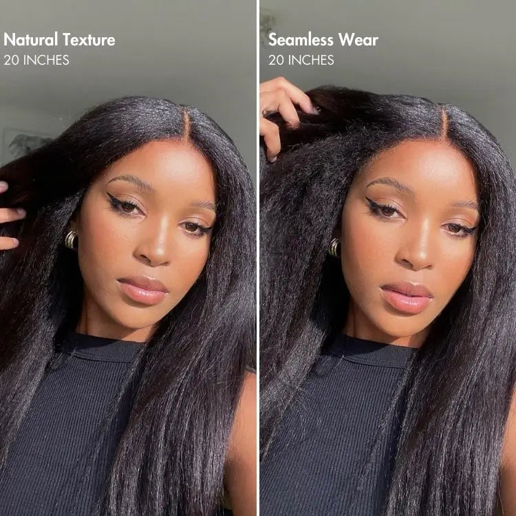 Onimehair™Body Wave / Straight / Kinky / Deep Wave Human Hair U Part Wig